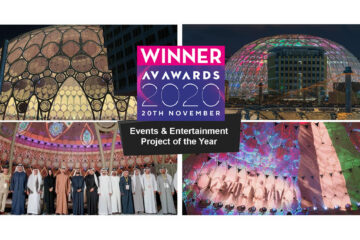 CT Middle East win Events and Entertainment Project of the Year at the 2020 AV Awards