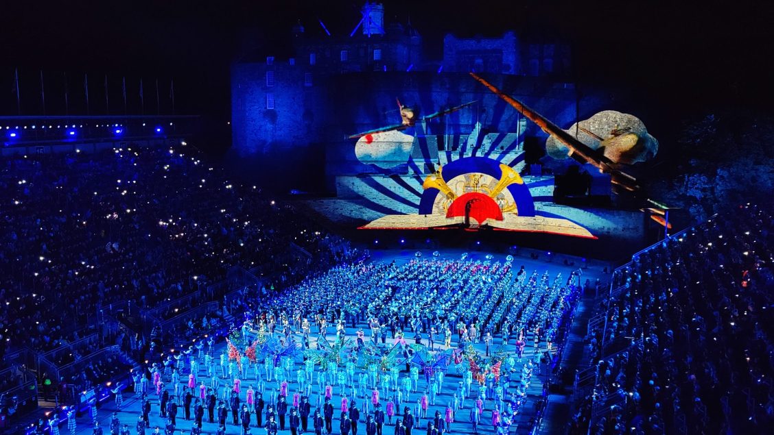 Edinburgh Military Tattoo 2023 Creative Technology projection