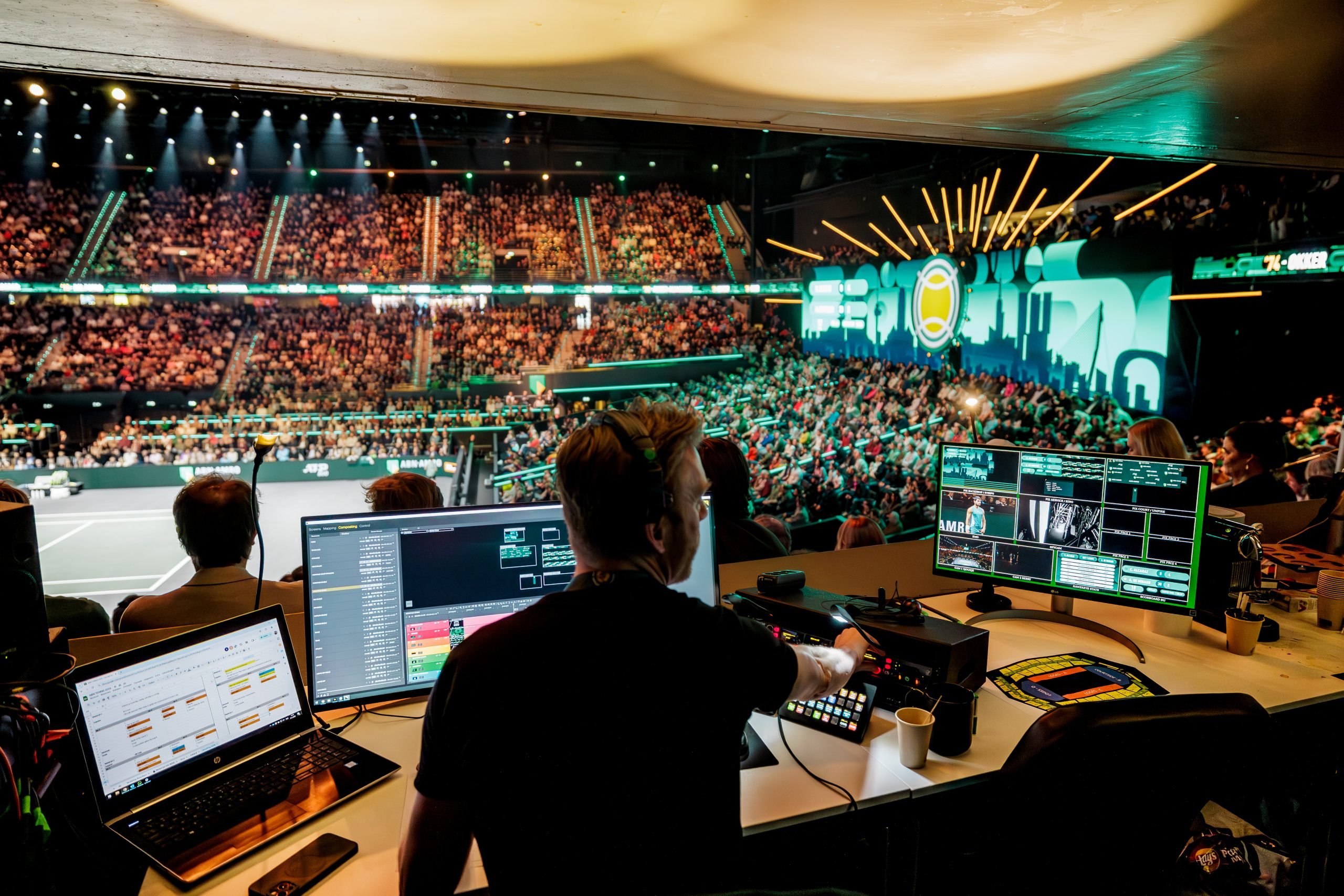 Control room during event