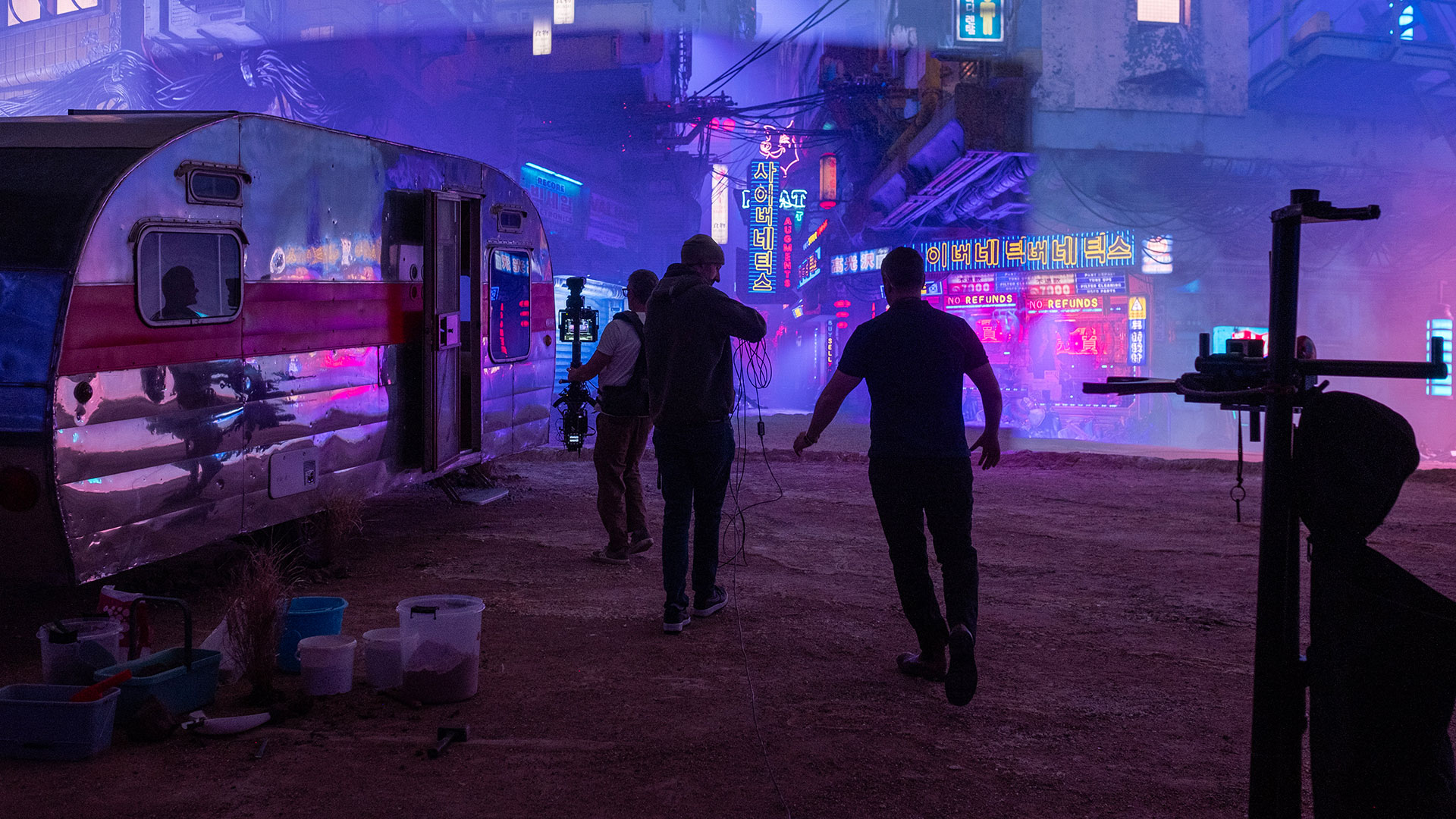 The Chemical Brothers Live Again music video ARRI Stage London