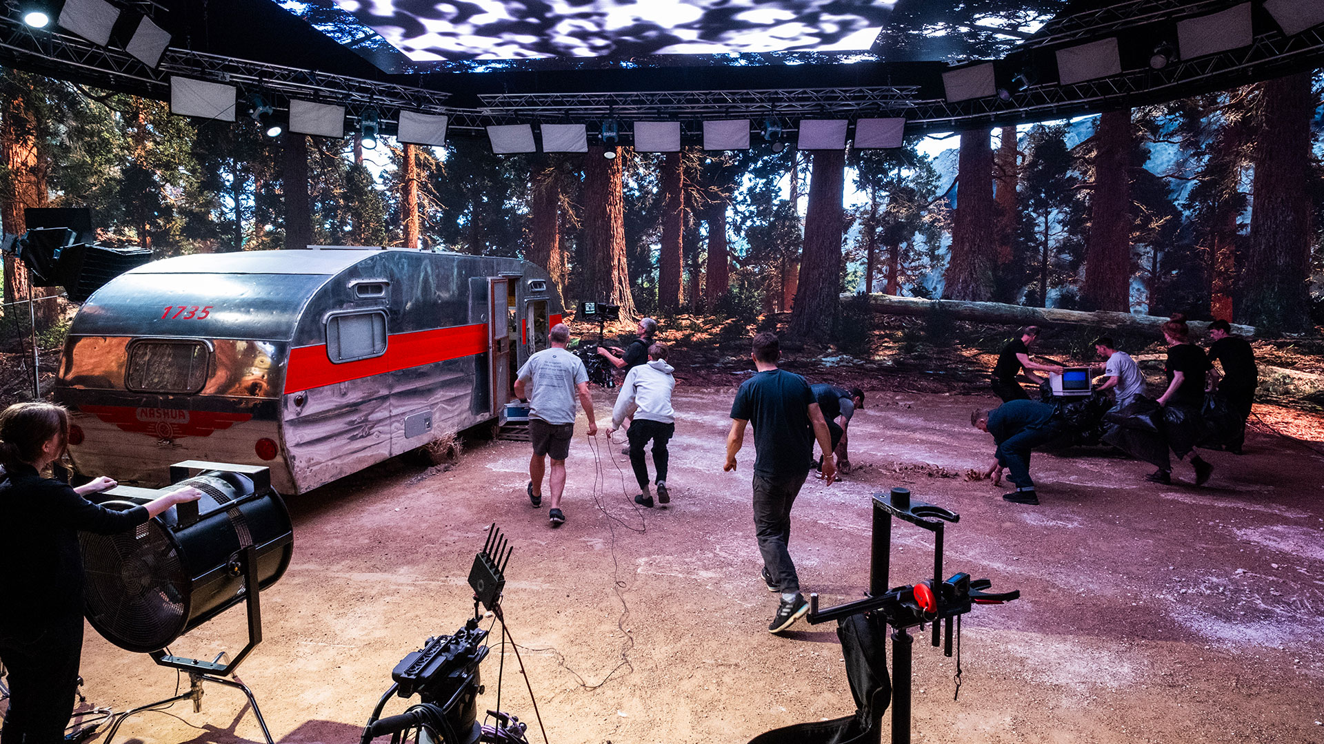 The Chemical Brothers Live Again music video ARRI Stage London