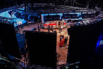 The Chemical Brothers Live Again music video ARRI Stage London